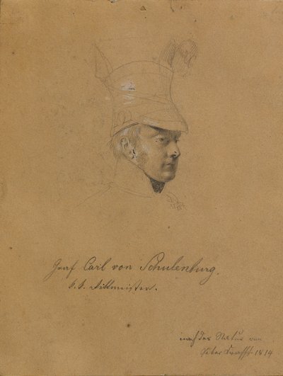 Graf Carl von Schulenburg von Johann Peter Krafft