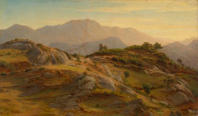 Landschaft bei Civitella von Johann Wilhelm Schirmer