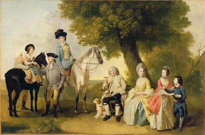 Die Familie Drummond, ca. 1769 von Johann Zoffany