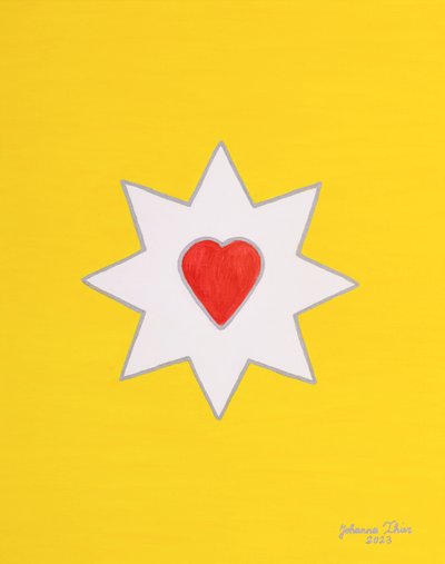 Der freudebringende Herzliebe-Stern von Johanna Thier
