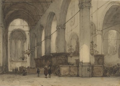 Kircheninneres von Johannes Bosboom