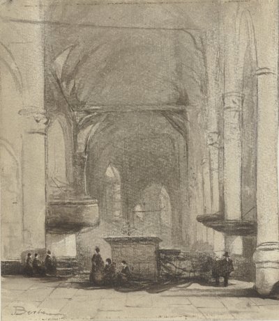 Kircheninnenraum von Johannes Bosboom