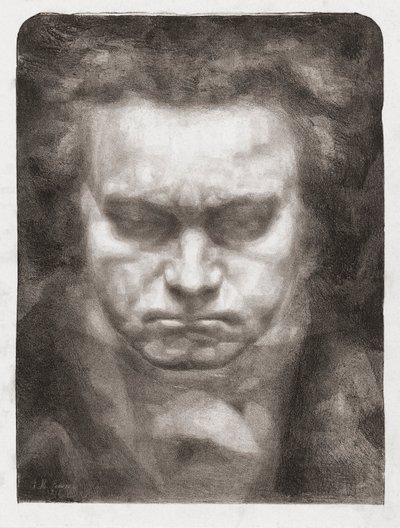 Ludwig van Beethoven, Porträt von Johannes Hendricus Fekkes