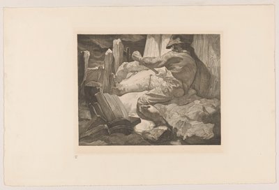 Arbeiter beim Rudern von Johannes Josephus Aarts
