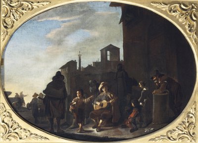 Der Troubadour von Johannes Lingelbach