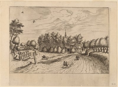 Bauernhof von Johannes van Doetechum, the Elder and Lucas