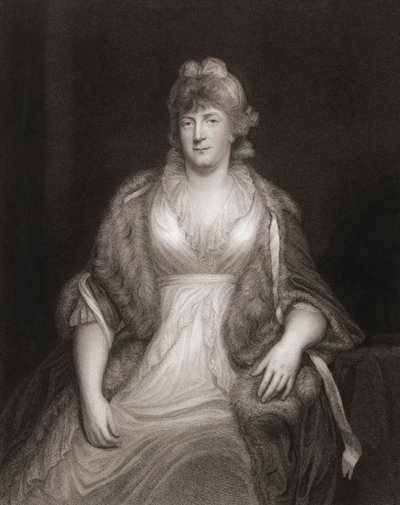 Prinzessin Wilhelmina von Preußen. Porträt von John (after) Hoppner