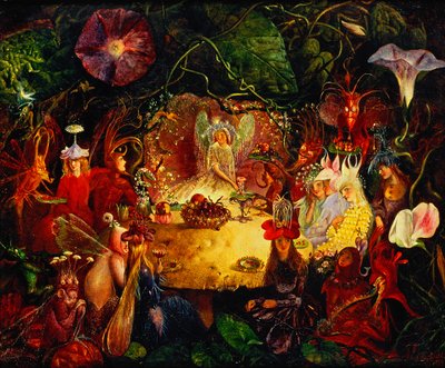 Das Festmahl der Feen, 1859 von John Anster Fitzgerald