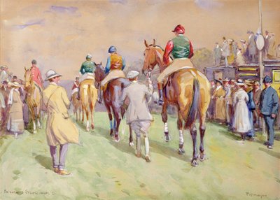 Hethersett Steeplechases, 1921 von John Atkinson