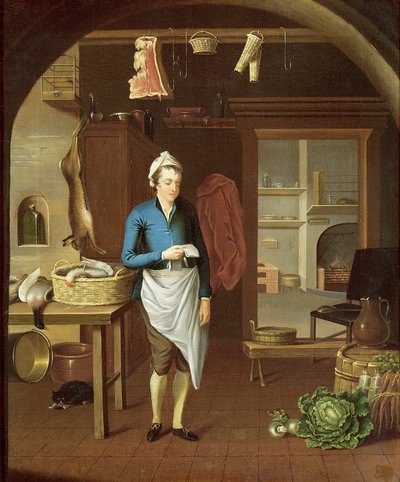 Küchenszene, 1771 von John Atkinson