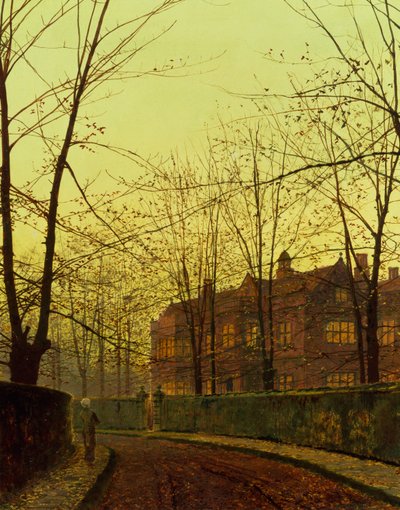 Goldener Herbst von John Atkinson Grimshaw