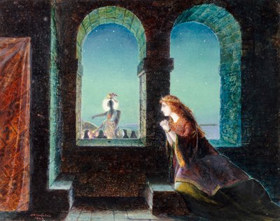 Guinevere, 1863 von John Atkinson Grimshaw