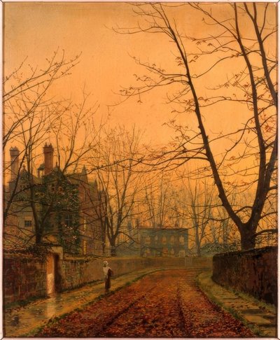 Hampstead – Herbstgold von John Atkinson Grimshaw