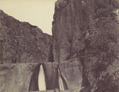 Wasserfall, Constantine, 1856 von John Beasley Greene