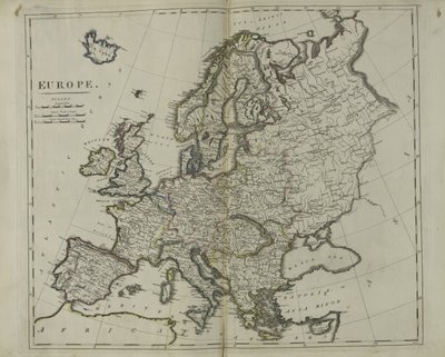 Europa, 1814 von John Bower