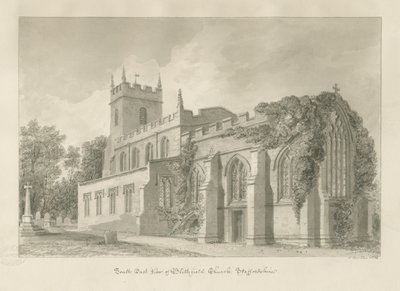 Blithfield Kirche von John Buckler