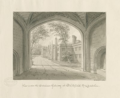 Blithfield Hall von John Buckler