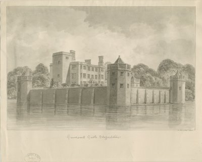 Caverswall Castle von John Buckler