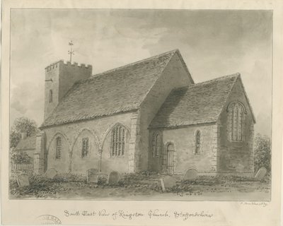 Kingstone Kirche von John Buckler