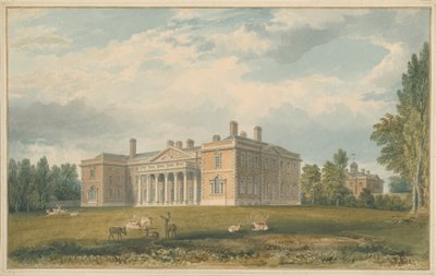 Leicestershire - Gopsall House, 1820 von John Buckler
