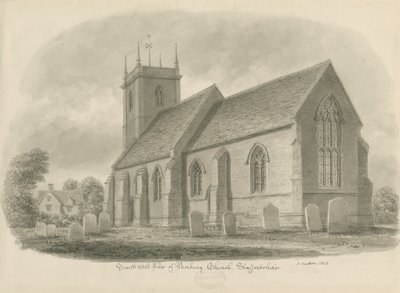 Norbury Kirche (1843) von John Buckler