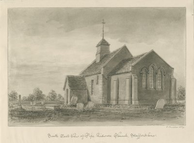 Kirche von Pipe Ridware von John Buckler