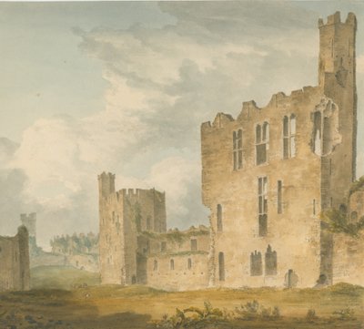 Wales - Carnarvonshire - Conway Schloss von John Buckler