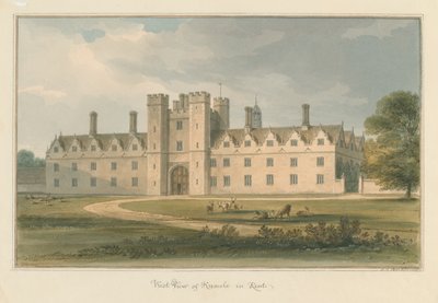 Kent - Knowle, 1811 von John Chessell Buckler