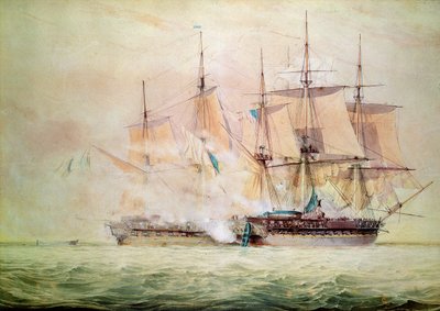 Entern der Chesapeake von John Christian Schetsky