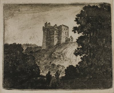 Crichton Castle von John Clerk of Eldin