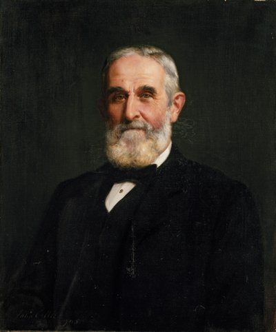Sir John Evans, 1905 von John Collier