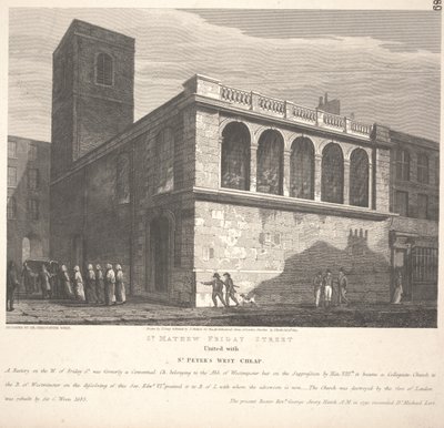 St. Mathew Friday Street von John Coney