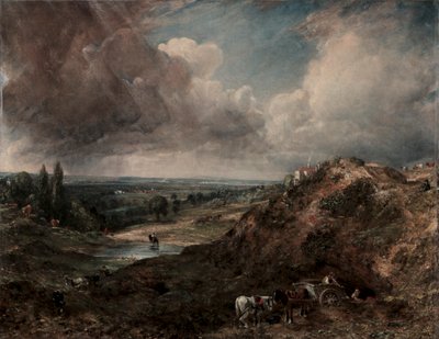 Branch Hill Teich, Hampstead von John Constable