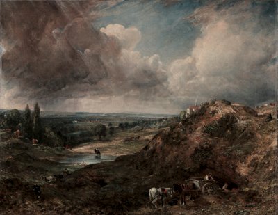 Branch Hill Pond, Hampstead, 1828 von John Constable