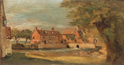 Flatford Mill, zwischen 1810 und 1811 von John Constable