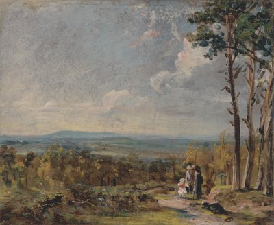 Hampstead Heath Blick Richtung Harrow, 1821 von John Constable