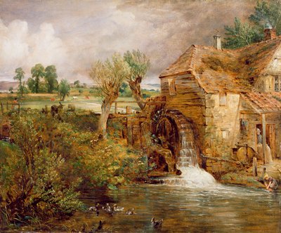 Mühle in Gillingham, Dorset von John Constable