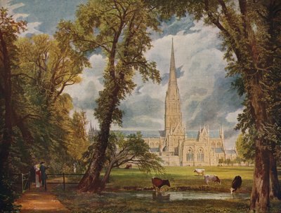 Kathedrale von Salisbury von John Constable