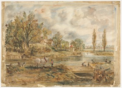 Das weiße Pferd von John Constable