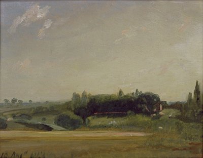 Blick auf das Pfarrhaus, East Bergholt von John Constable