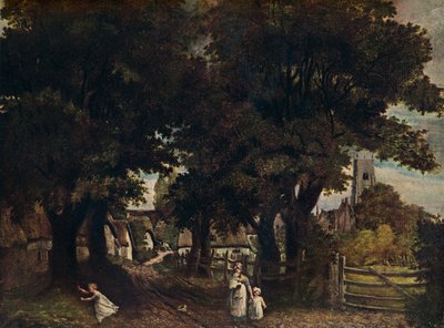 Water Lane, Dedham, um 1802, 1911 von John Constable