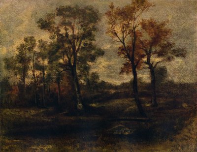 West End Fields, Hampstead, um 1833 von John Constable