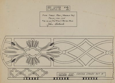 Konsoltisch von John Dieterich