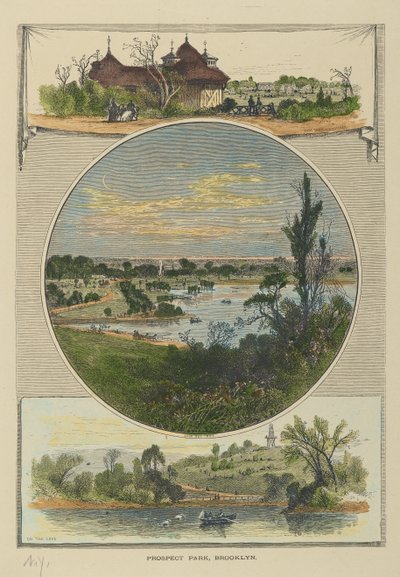 Prospect Park, Brooklyn von John Douglas Woodward