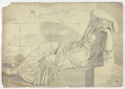 Nach der Skulptur von Ariadne von John Downman