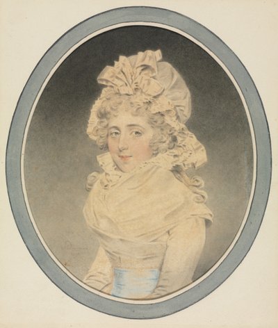 Lady Caroline Wrottesley, 1792 von John Downman