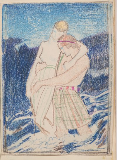 Naoise und Deirdre von John Duncan