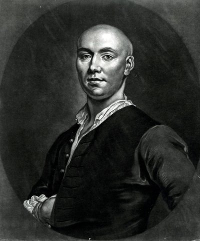 John Broughton (Mezzotinto) von John Ellys