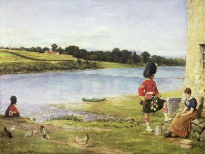 Fließend zum Meer, 1871 von John Everett Millais