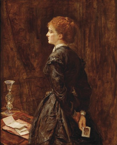 Ja oder Nein? von John Everett Millais